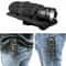 Rotatable Nylon Flashlight Molle Holster Bag Waist Pouch 5