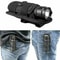 Rotatable Nylon Flashlight Molle Holster Bag Waist Pouch 5