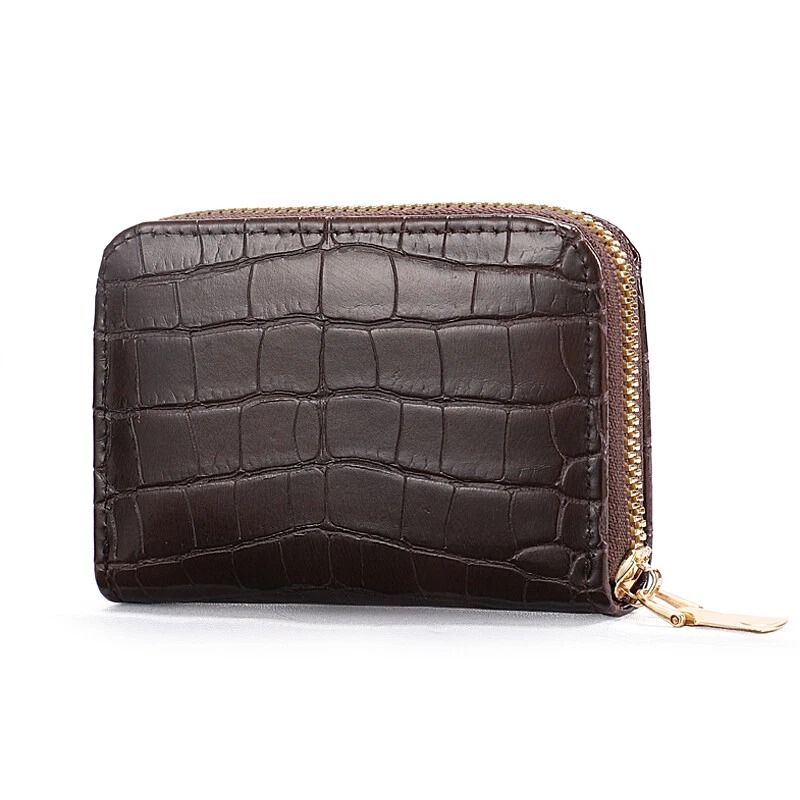 Womens Premium Leather Wallet With Accordion Zipper Pocket Card Slots Stylish Spacious 2