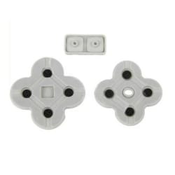 conductive rubber button pad set replacement for ds lite ndsl durable, responsive