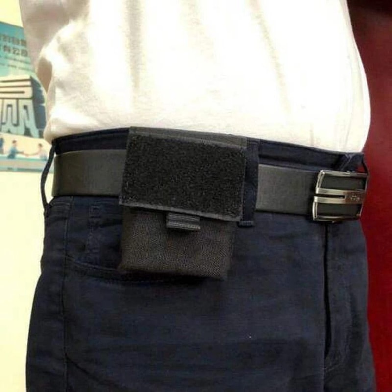 Tactical MOLLE EDC Belt Pouch Outdoor Utility Cigarette Lighter Accessory Holder 0