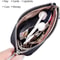 Compact Genuine Leather Wallet Coin Pouch Mini Wallet Keyring Card Holder 5