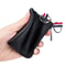 Compact Genuine Leather Wallet Coin Pouch Mini Wallet Keyring Card Holder 8