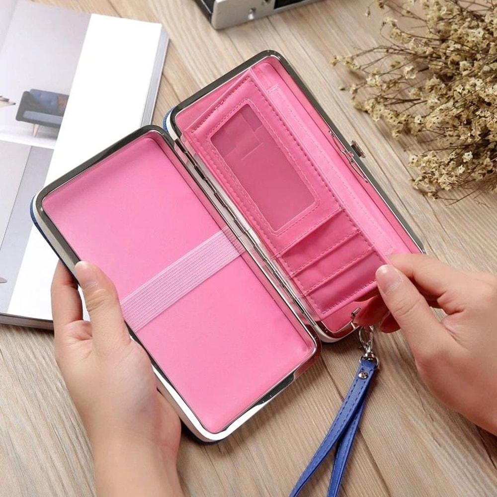 Bowknot Large Capacity Wallet With Phone Pocket And Card Holder 4