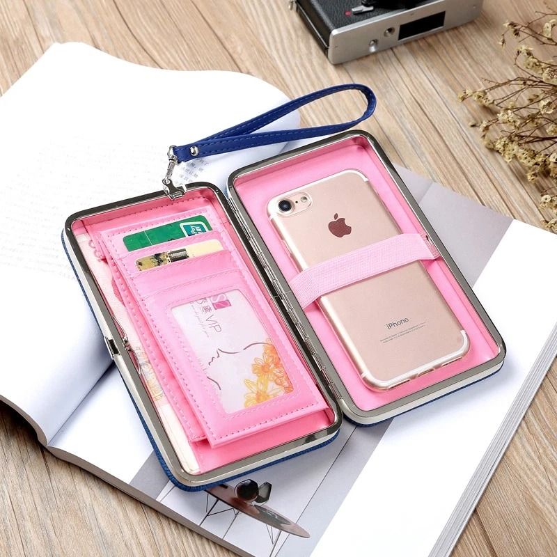 Bowknot Large Capacity Wallet With Phone Pocket And Card Holder 5