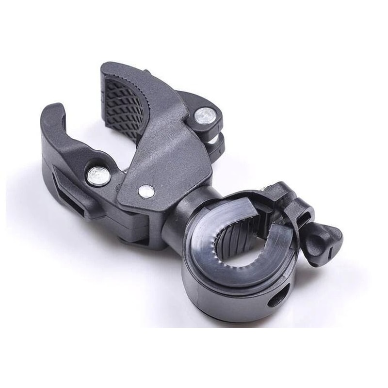 Rotating Bicycle Handlebar Mount Clip Holder For Flashlight Universal LED Holder 0