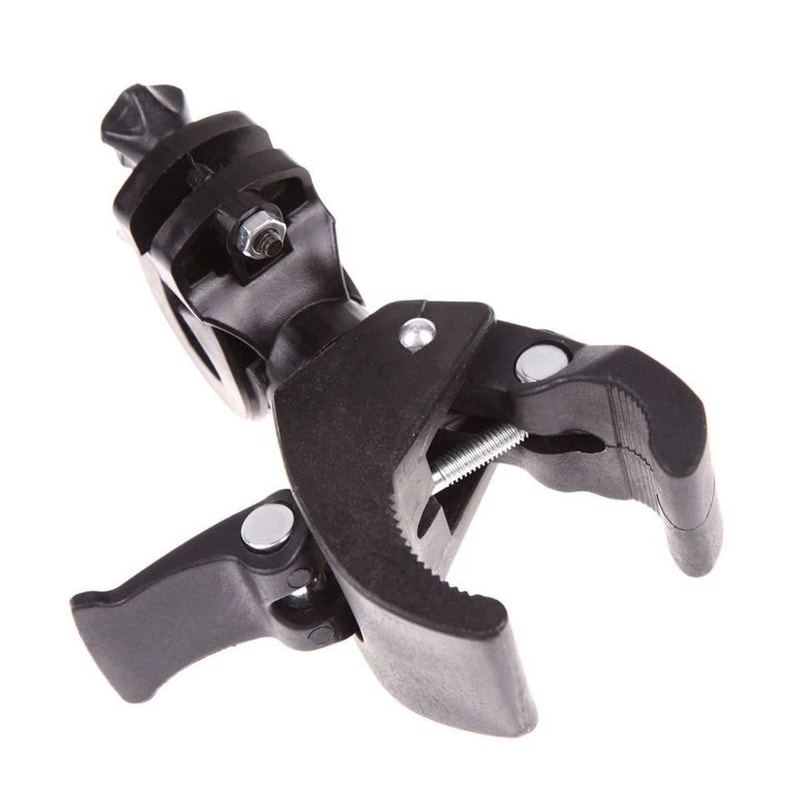 Rotating Bicycle Handlebar Mount Clip Holder For Flashlight Universal LED Holder 3