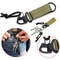 Tactical Keychain Hook With Webbing Outdoor Carabiner For Keys Gear More 1