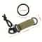 Tactical Keychain Hook With Webbing Outdoor Carabiner For Keys Gear More 3