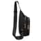 Black Womens Small Sling Backpack Crossbody Travel Bag Daypack 4