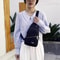 Black Womens Small Sling Backpack Crossbody Travel Bag Daypack 7