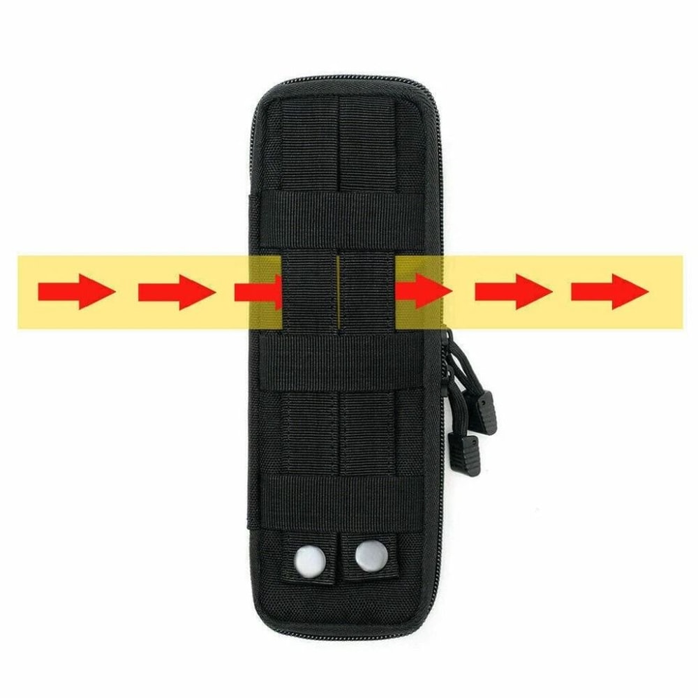 Tactical MOLLE Nylon Elastic Pouch For Knife And Flashlight Storage 3