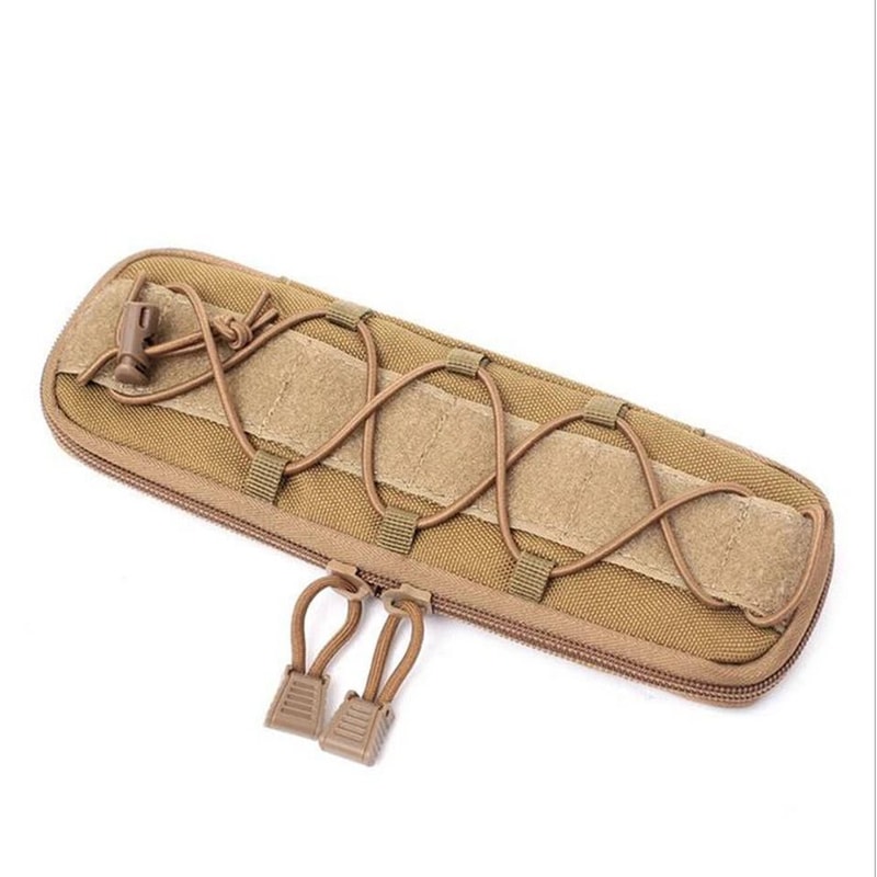 Tactical MOLLE Nylon Elastic Pouch For Knife And Flashlight Storage 1