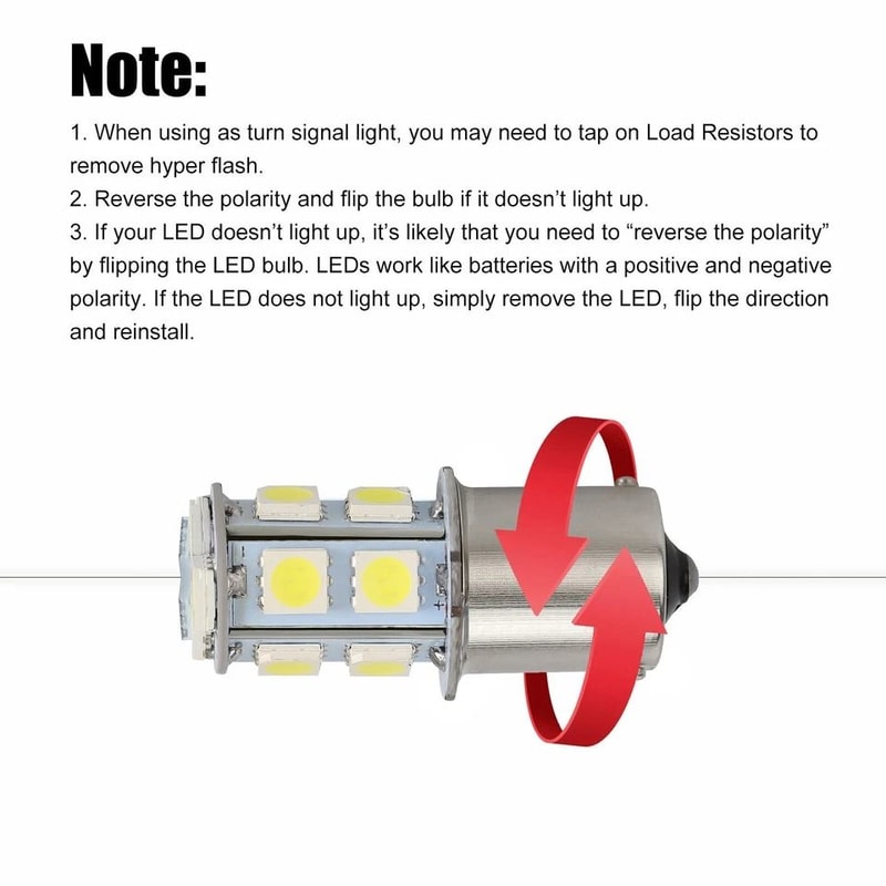Super White LED Interior Light Bulb For RV Camper Trailers 4