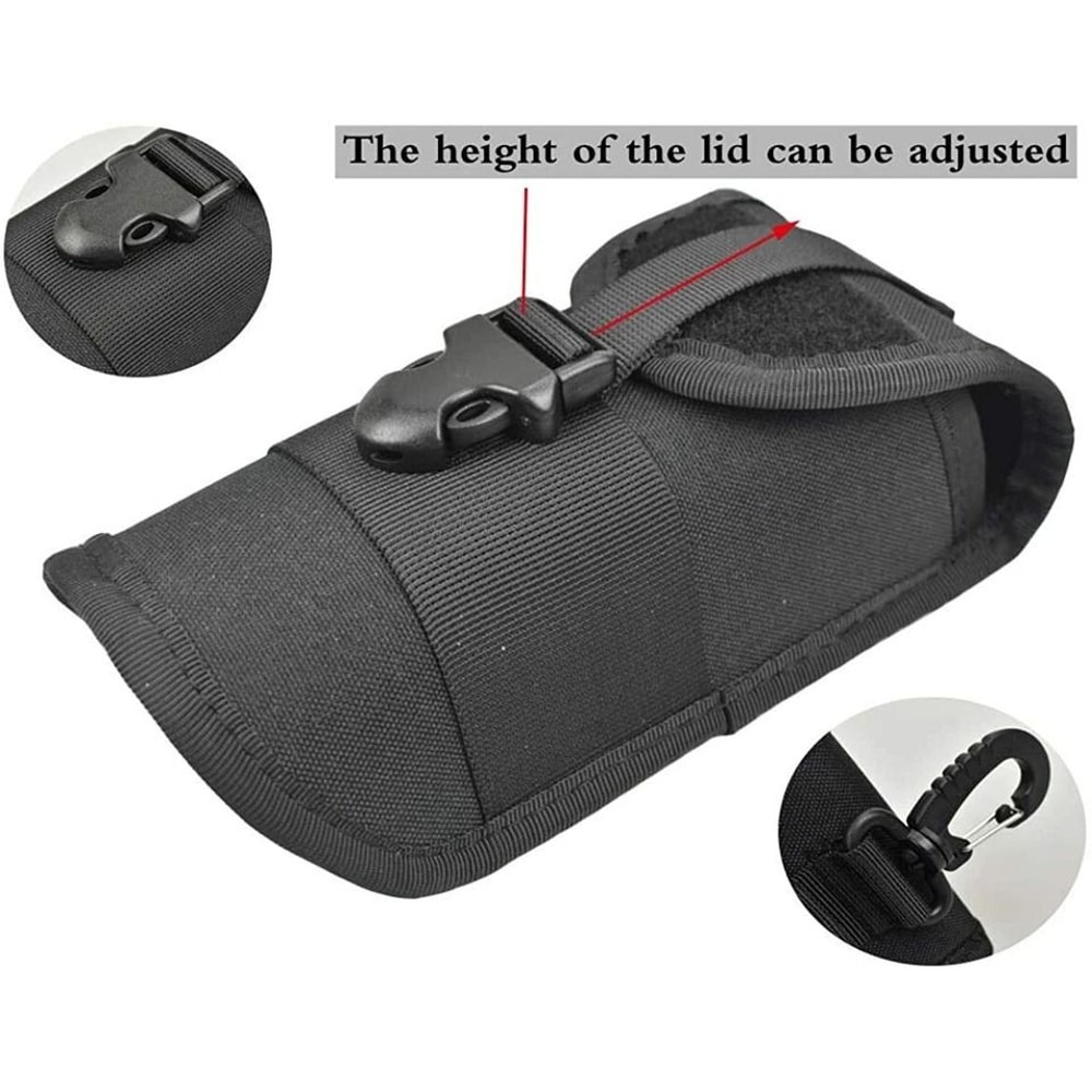 Durable MOLLE Pouch For Tactical Sunglasses Premium Outdoor Sports Gear Case 4