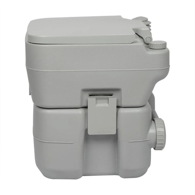 Portable Camping Toilet Chemical Porta Potti For Outdoor RV Use 3
