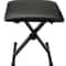 Adjustable Piano Keyboard Bench Leather Padded Seat Folding Stool For Piano And Keyboard Players 0