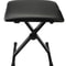 Adjustable Piano Keyboard Bench Leather Padded Seat Folding Stool For Piano And Keyboard Players 0