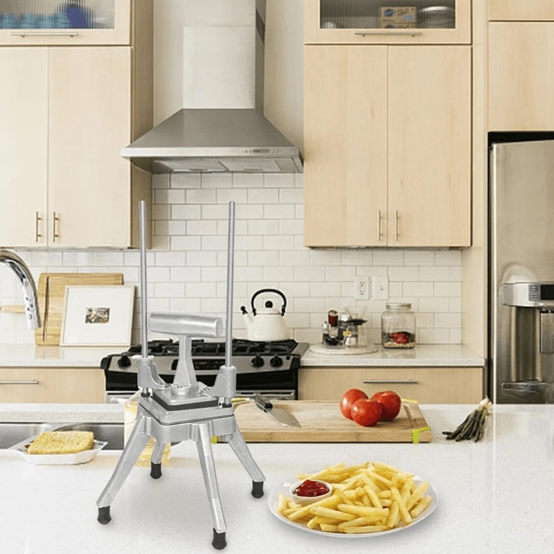 Manual Vegetable Chopper Fruit Slicer With Blades Heavy Duty French Fry Cutter Vegetable Dicer 6