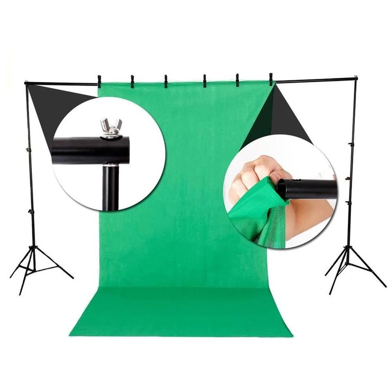 Adjustable Backdrop Stand Kit For Photography Video 2