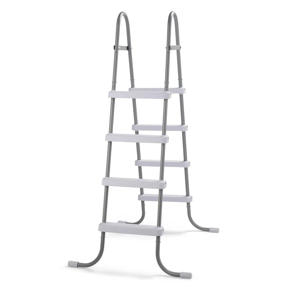 Above Ground Pool Ladder Step Steel Frame Pool Ladder For Safe Easy Entry 0