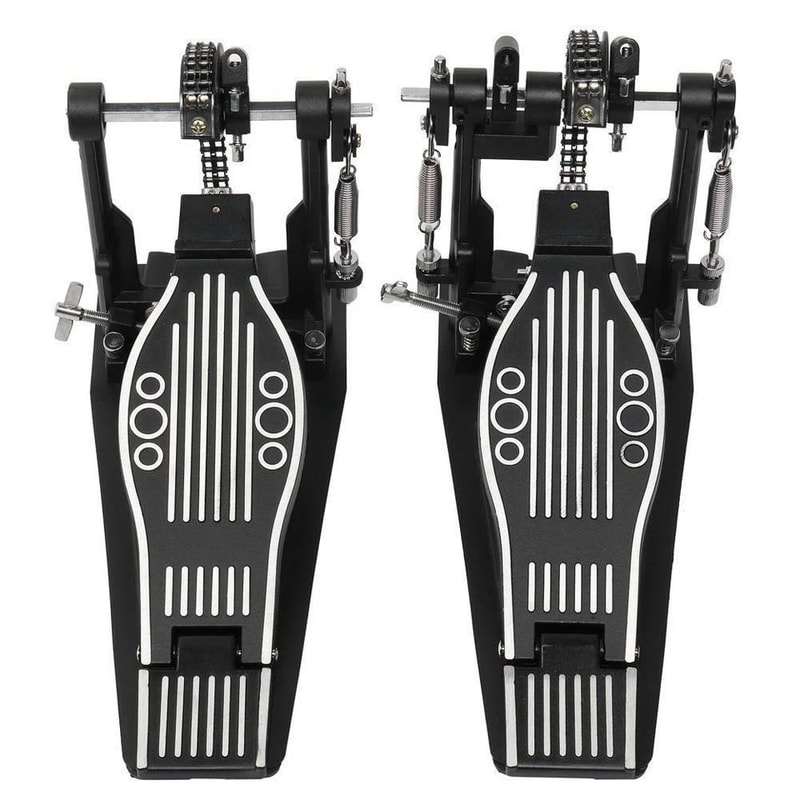 MCH Double Bass Drum Pedal Double Chain Kick Pedal For Practice And Performance 2