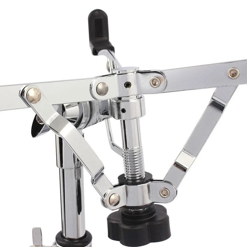 New Chrome Plating Snare Drum Stand Heavy Duty Hardware Percussion 6