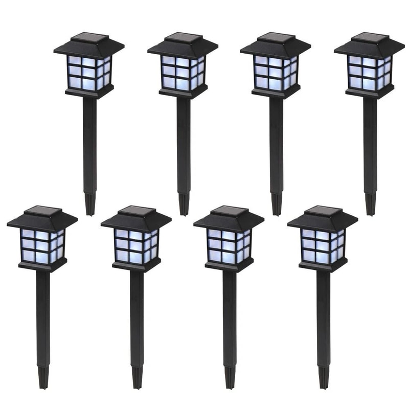 Outdoor Solar LED Lights Garden Pathway Lawn Decor 0