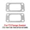Turbo Manifold Gasket Stainless Steel Flange For Garrett Precision BorgWarner 4