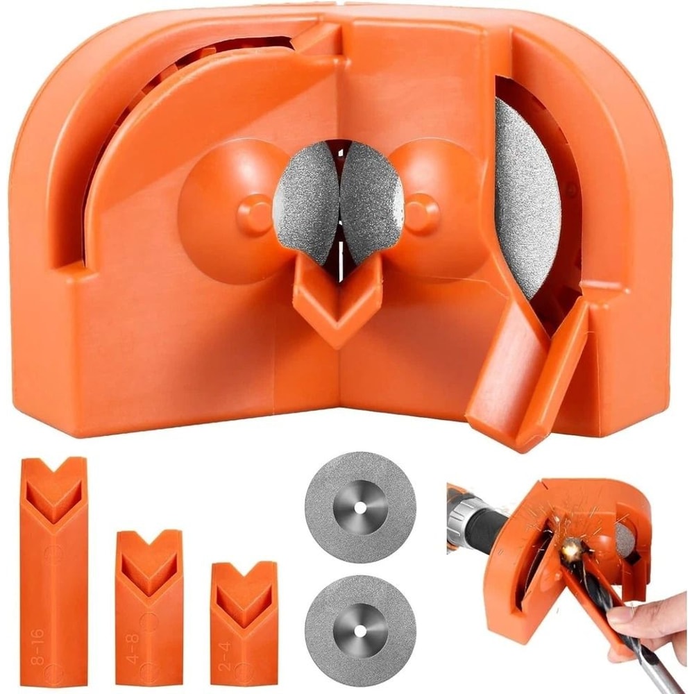 Multi Purpose Drill Bit Sharpener For Knives And Scissors Portable Sharpening Tool 0