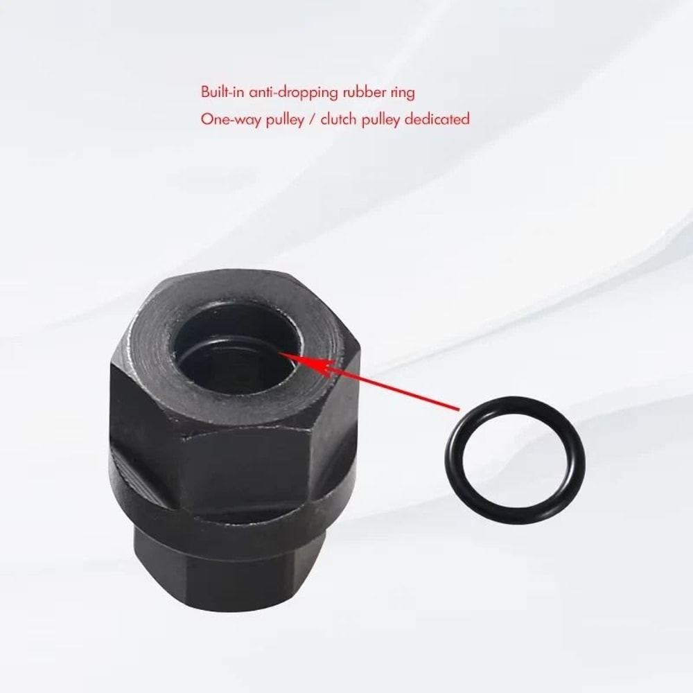 Spline Alternator Pulley Removal Tool Set For Freewheel Clutch Pulley Service 3