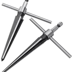 taper reamer set with t handle and hex shank for chamfering and hole enlarging