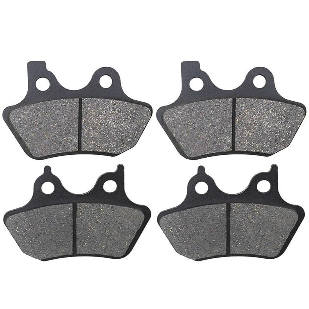 Harley Davidson Front And Rear Brake Pads Carbon Performance Set 0