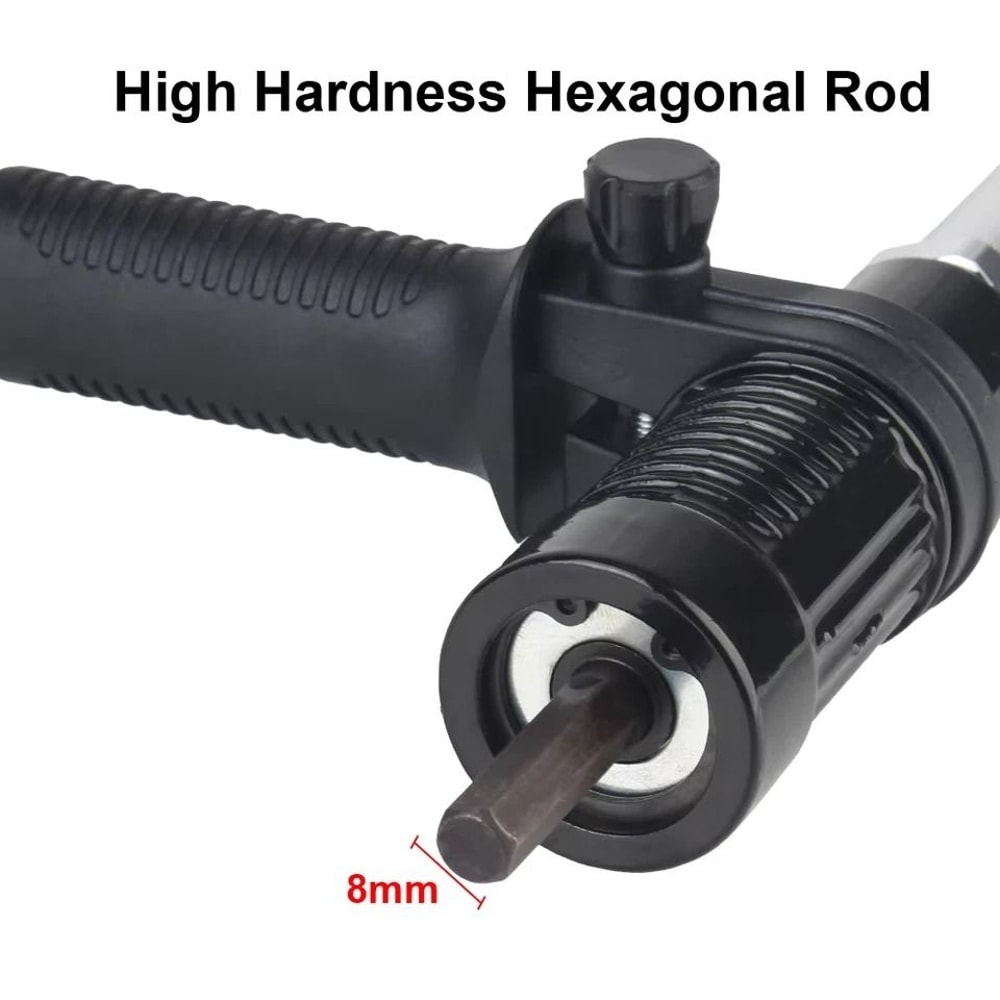 Cordless Rivet Nut Gun Adapter For Drill Alloy Steel Rivet Nut Tool Attachment 2