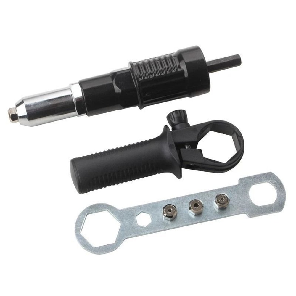 Cordless Rivet Nut Gun Adapter For Drill Alloy Steel Rivet Nut Tool Attachment 0