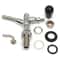 Adjustable Draft Beer Faucet With Shank Chrome Kegerator Tap 1