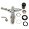 Adjustable Draft Beer Faucet With Shank Chrome Kegerator Tap 1