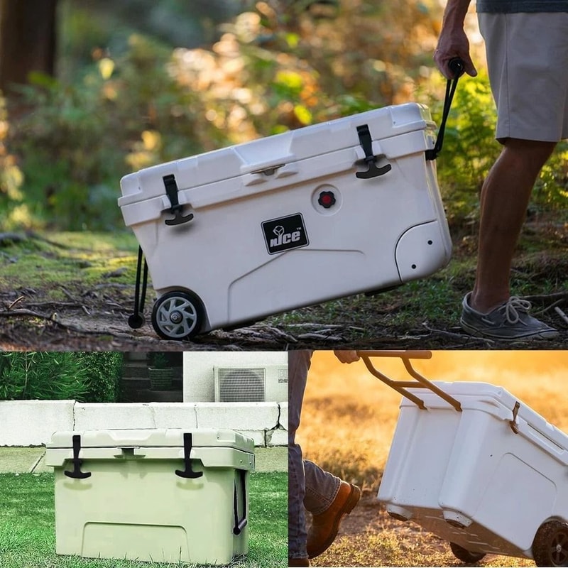 Heavy Duty Cooler Replacement Latches For YETI RTIC Black Rubber Lid Closures 3