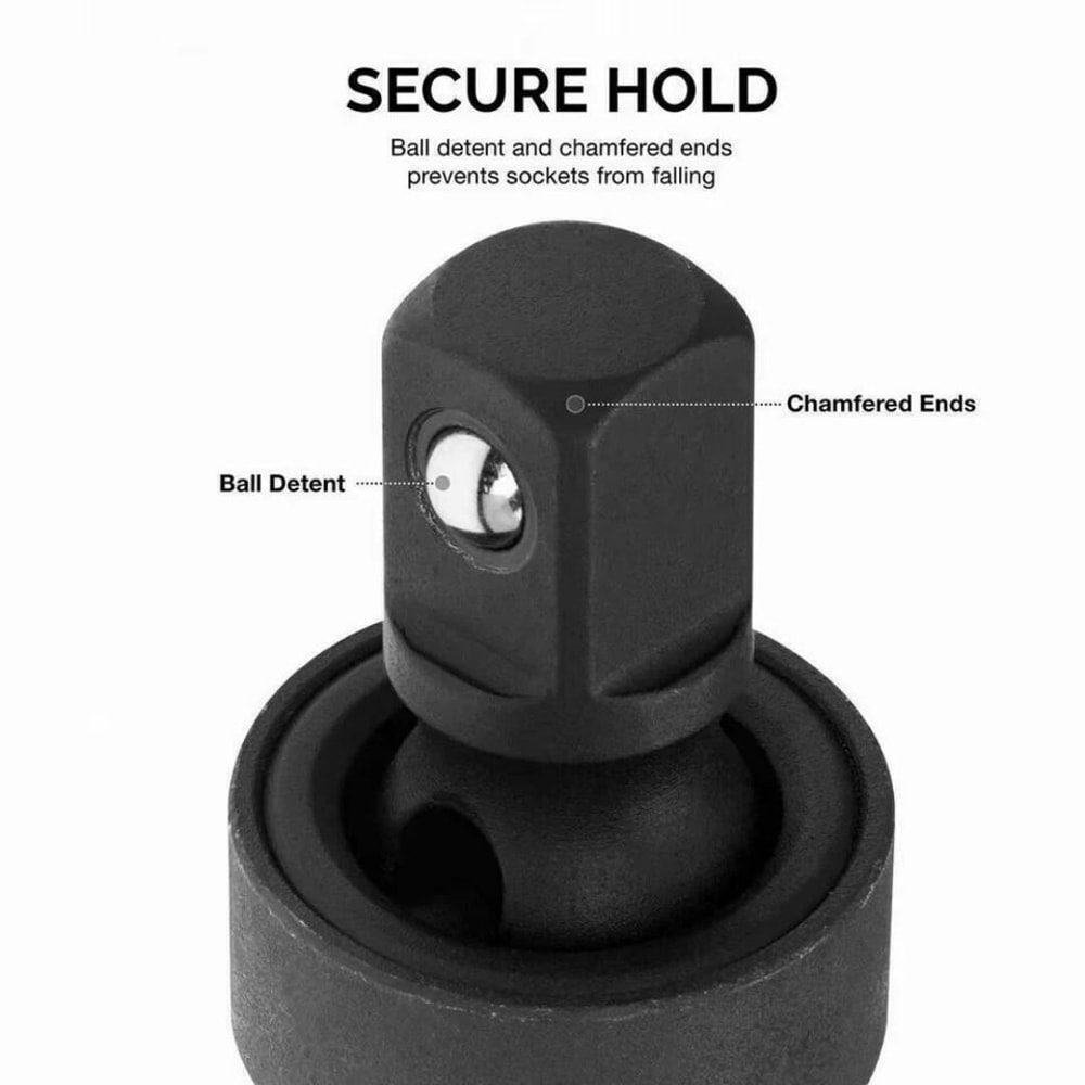 Impact Universal Joint Set With Swivel Socket Adapter 1