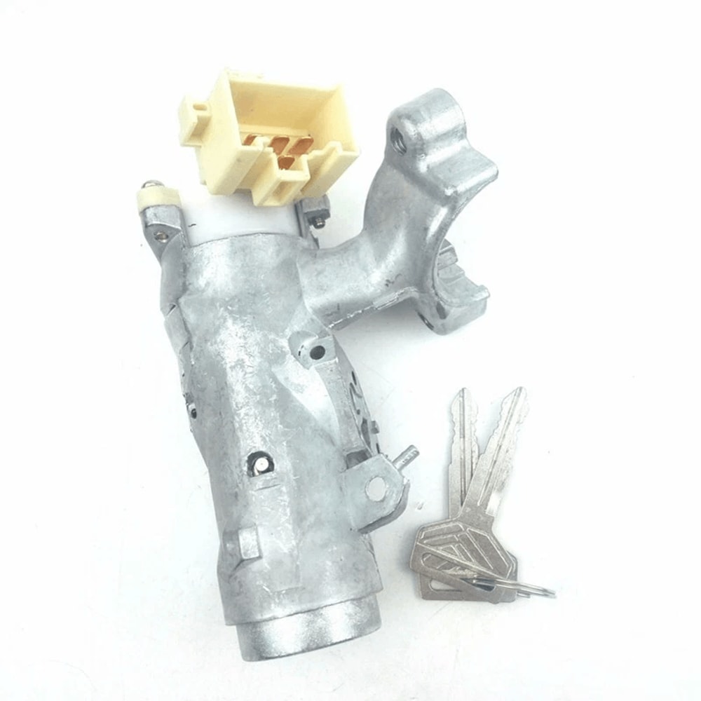 Ignition Switch Assembly With Keys And Bracket Direct Replacement 4