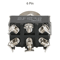 Toggle Switch Pin DPDT ON OFF ON Momentary Switch With Boot Caps 8