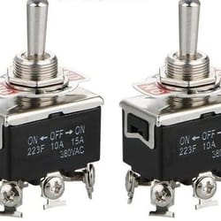 toggle switch pin dpdt on off on momentary switch with boot caps