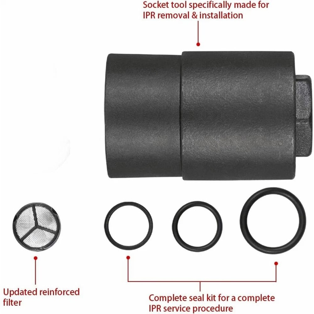 Powerstroke IPR Valve Socket And Seal Kit For Ford Excursion 1