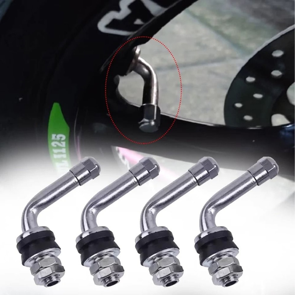 Bolt In Tire Valve Stems Tubeless Set For Car And Motorcycle 0