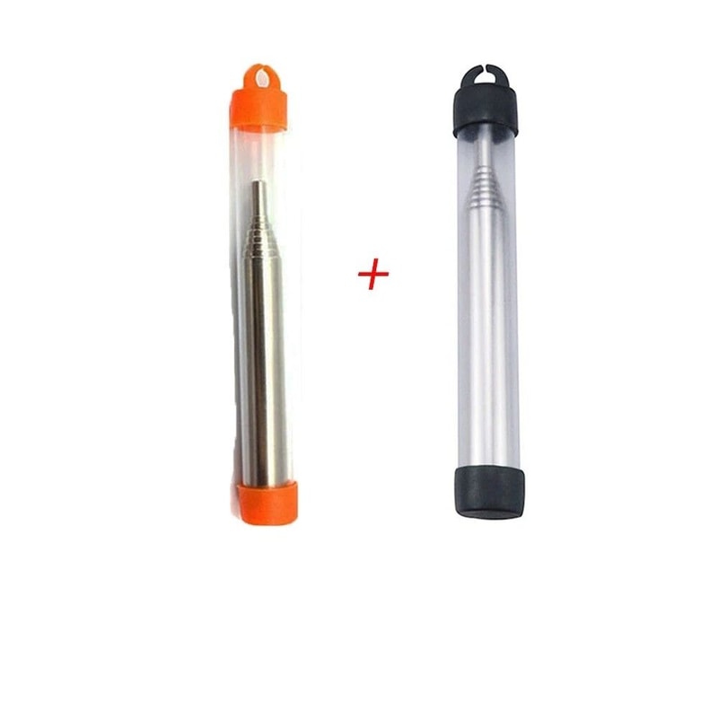 Collapsible Camping Fire Blow Tube Pocket Bellows For Campfires And Survival Kits 0