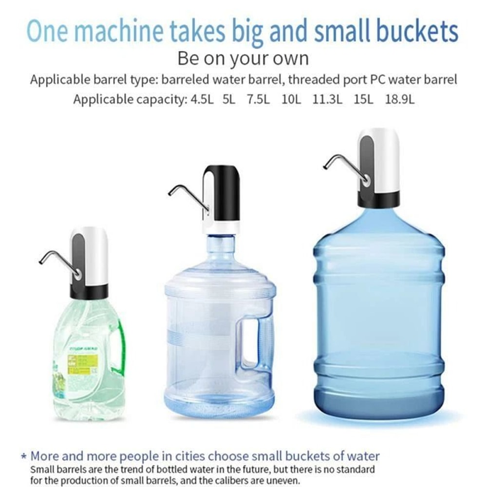 Portable USB Electric Water Dispenser Pump For Gallon Bottles 3