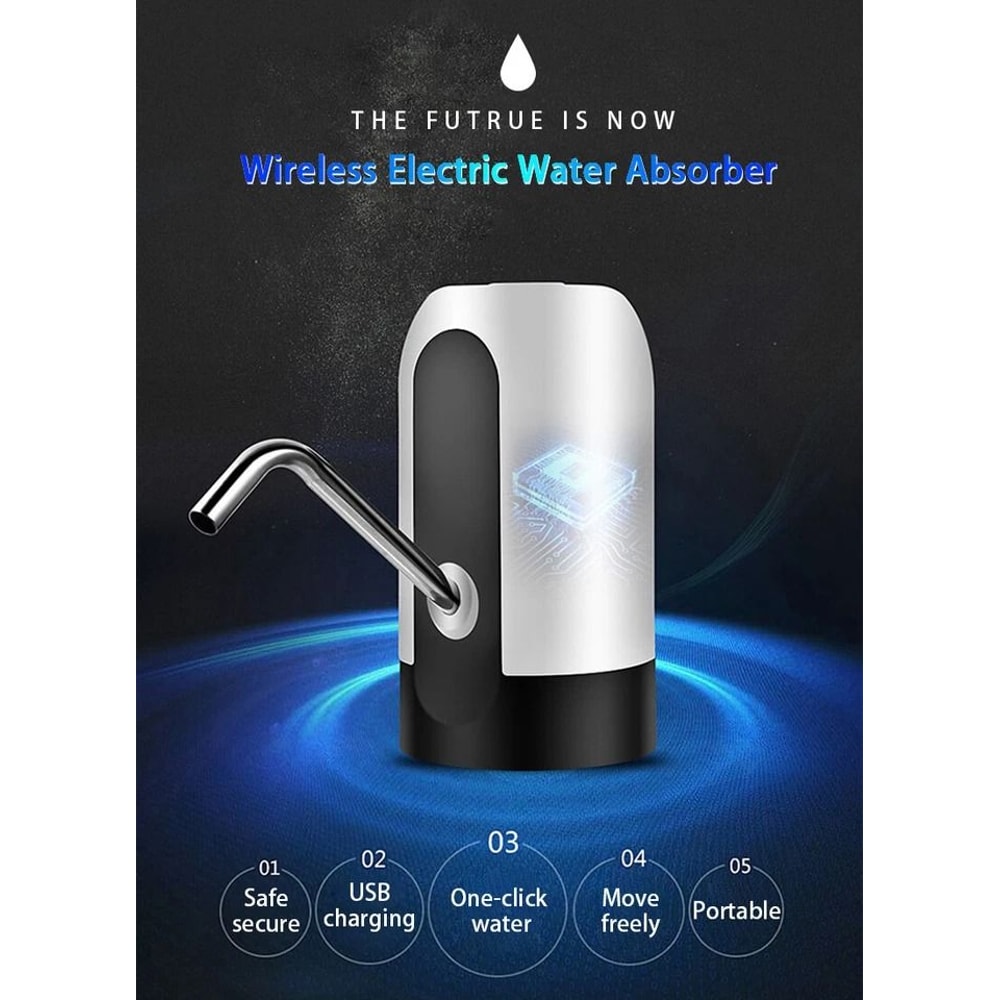 Portable USB Electric Water Dispenser Pump For Gallon Bottles 5