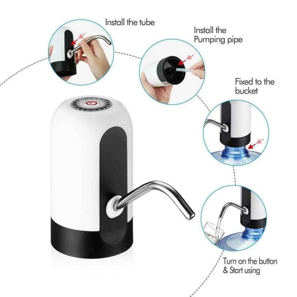 Portable USB Electric Water Dispenser Pump For Gallon Bottles 7