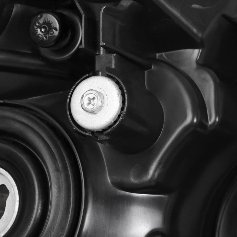 Headlight Assembly Pair Chrome Halogen Replacement 11