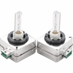 white hid xenon bulb pair oem factory headlight replacement